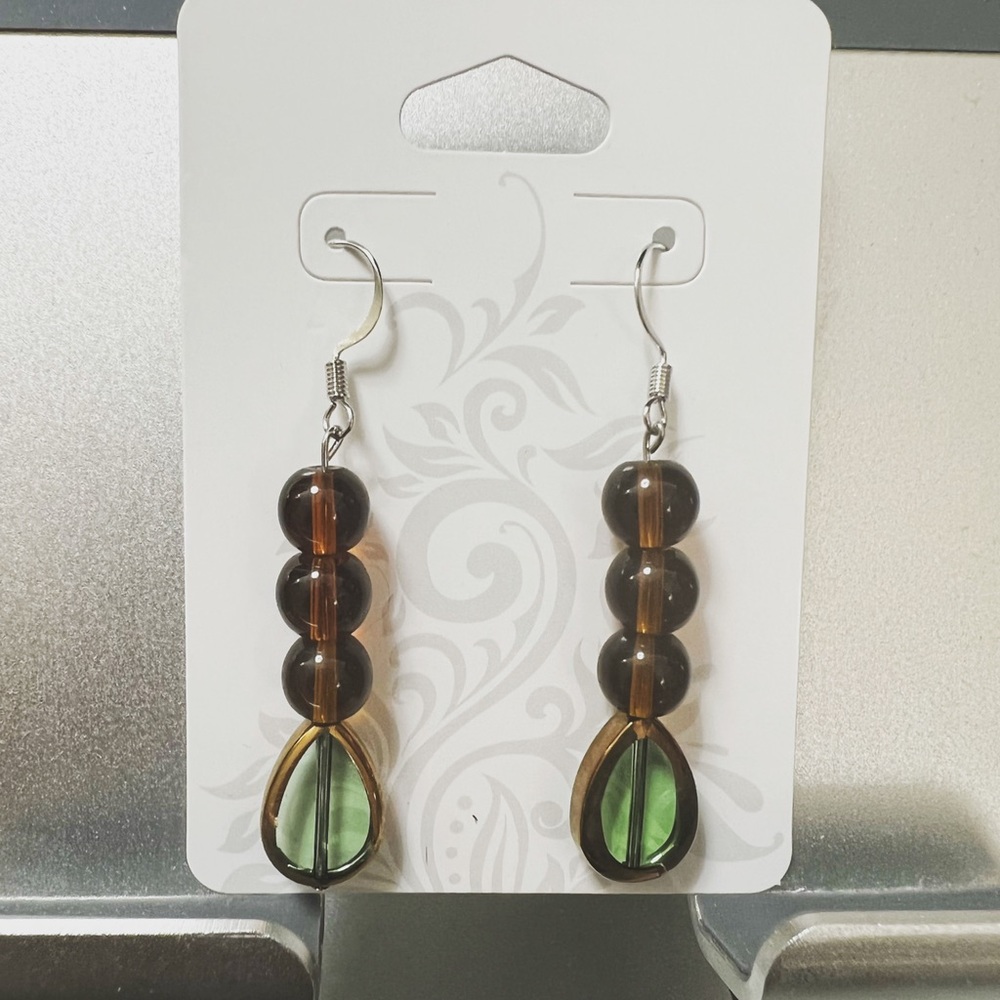 Earthy Bead Earrings